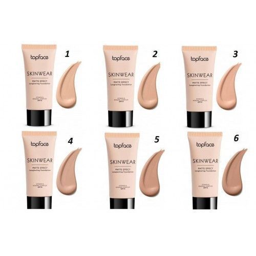Тональний крем Topface Skinwear Matte Effect 002 SPF 15 3057987257 фото