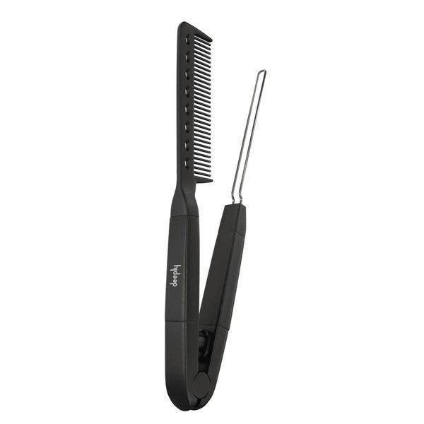 Гребінець-зажим deeply hairbrush v shaped metal comb льшлпгл фото
