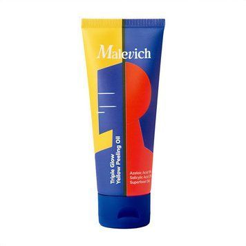 Жовта пілінг-олія для обличчя Malevich Triple Glow Yellow Peeling Oil Потрійне сяйво, 75 мл 3147783628 фото