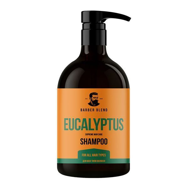 Шампунь для всіх типів волосся Eucalyptus Barber Blend imkyuikyuk фото