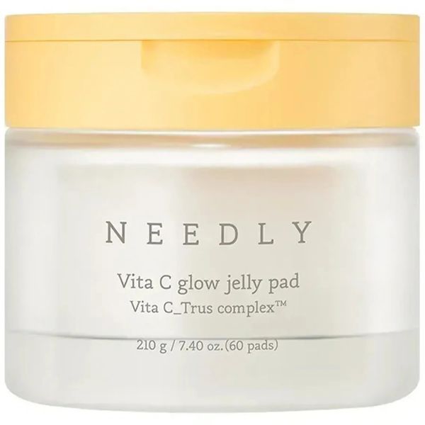 Зволожувальні тонер-педи для сяйва шкіри Needly Vita C Glow Jelly Pad 245r23r2 фото