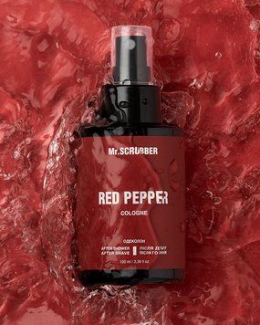 Одеколон Red Pepper Mr.SCRUBBER іамфукпцукпфумпукм фото