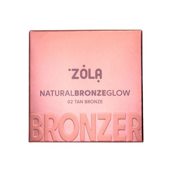 ZOLA Бронзер Natural Bronze Glow 02 Бронзова засмага Tan Bronze ewrbwebw фото