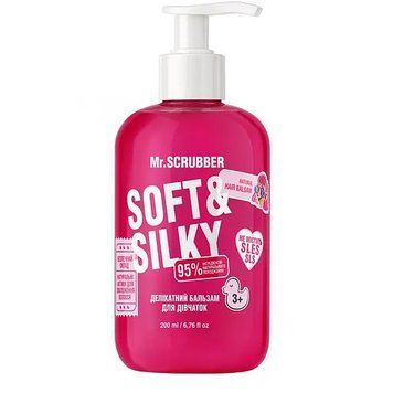 Бальзам для волосся Mr.Scrubber Soft & Silky дитячий 200 мл 2863472573 фото