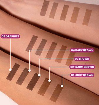 ZOLA Фарба для брів з колагеном Eyebrow Tint With Collagen 05 Graphite 15 мл. sdrgaa4b фото
