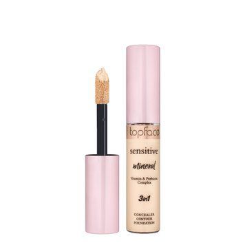 Консилер для обличчя topface Sensitive Mineral 3in1 PT471 № 01 Ivory Beige 3054718023 фото