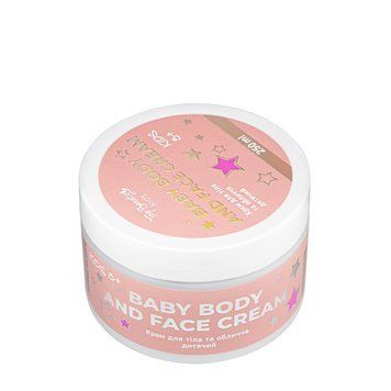 Зволожуючий крем для тіла та обличчя Top Beauty Baby Body & Face Cream для дітей від 3+ років 250 мл 2616814223 фото